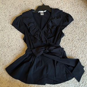 DVF wrap top Bethania Top